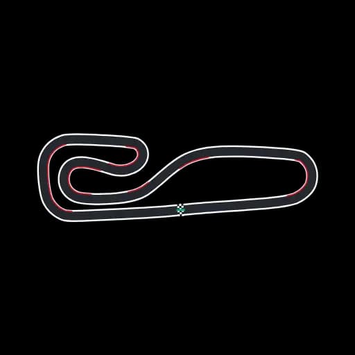 Track map of CHRONOKART - Crolles Circuit
