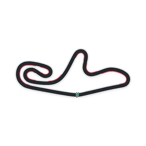 Track map for AS Karting Puma Forez