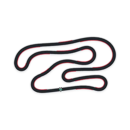 Track map for Actua Karting