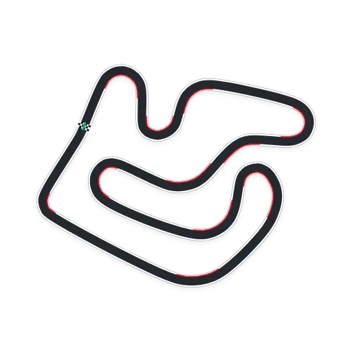Track map for Atlantic Kart System