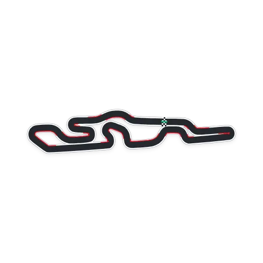 Track map for CA - Kart